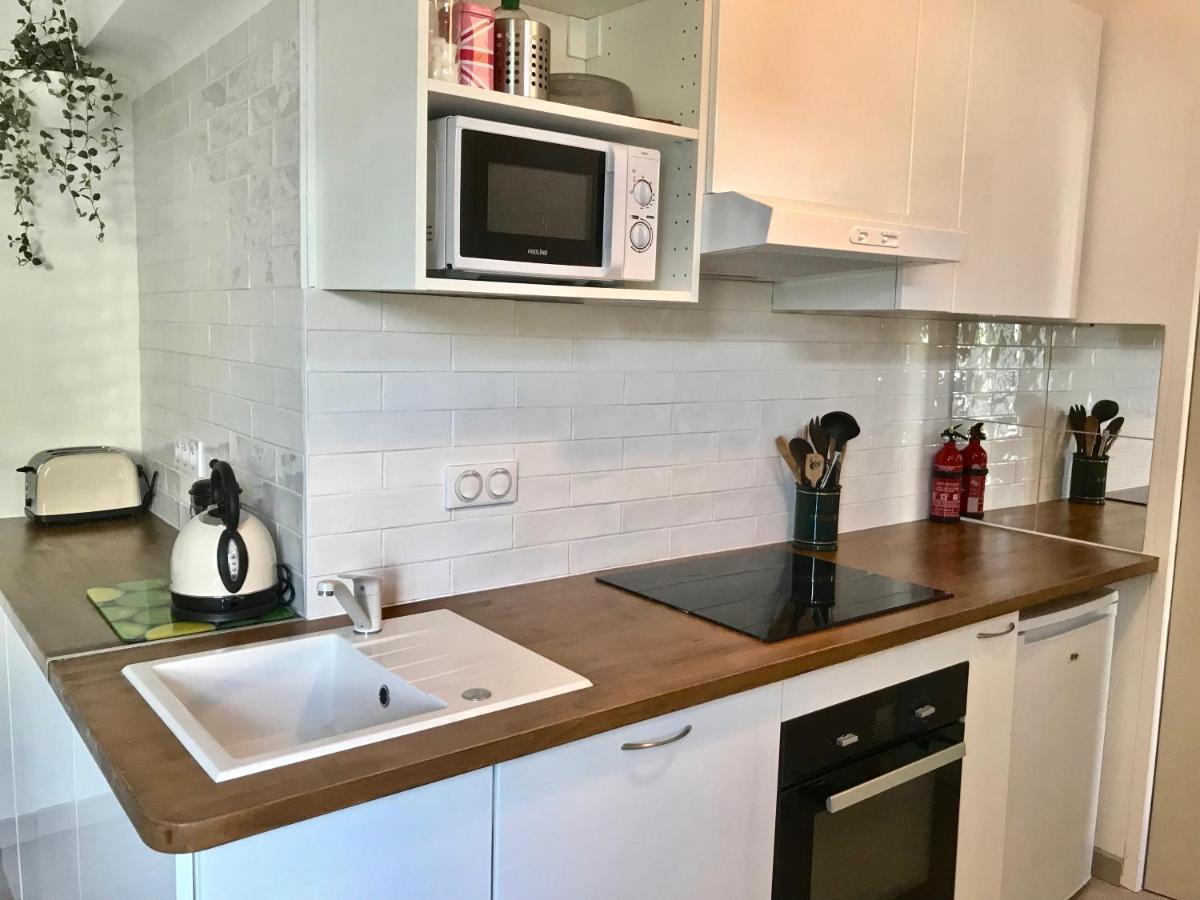 Blue Summer Vibes Appartment For 4P, Ac, Parking, Beachfront, Spa Access -5 La Ciotat Extérieur photo