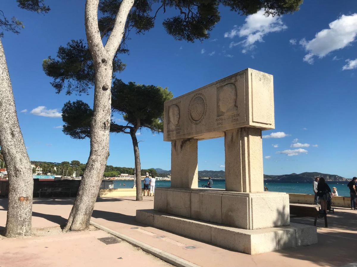 Blue Summer Vibes Appartment For 4P, Ac, Parking, Beachfront, Spa Access -5 La Ciotat Extérieur photo